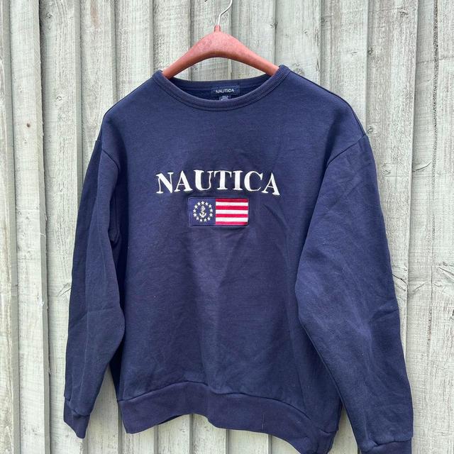 Nautica Men's Jumper - Navy - M on Productcaster.