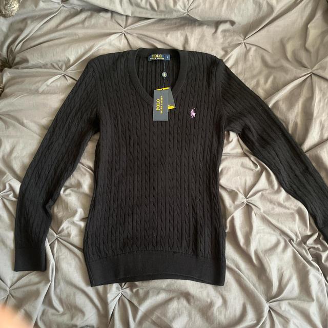 Polo Ralph Lauren Women's Jumper - Black - 8 on Productcaster.