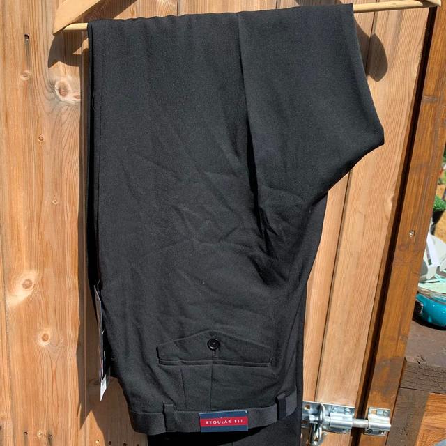 Next Men's Straight leg Capri Trousers - Black - 40" on Productcaster.