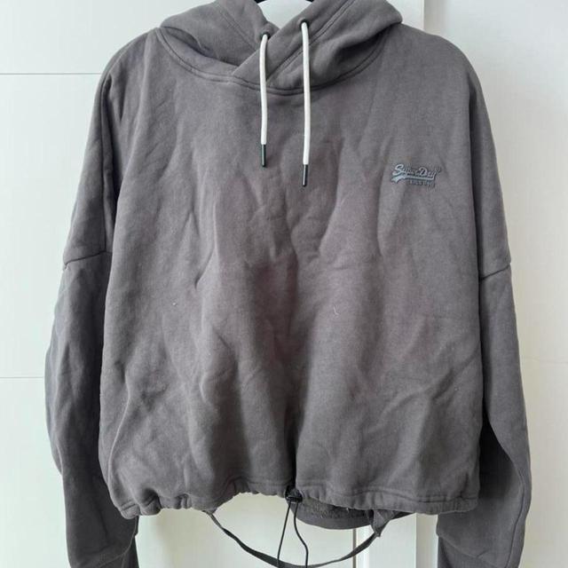 Superdry Women's Hoodie - Grey - M on Productcaster.