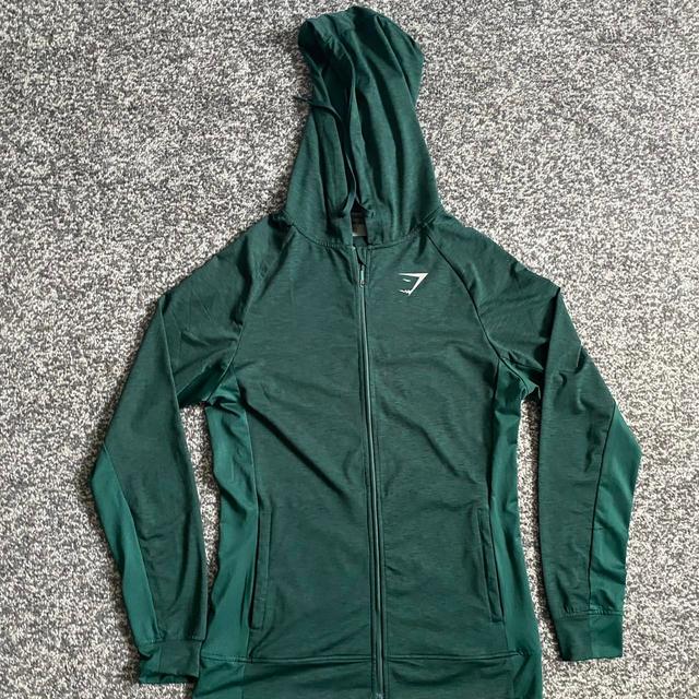 Gymshark Men's Jacket - Green - L on Productcaster.