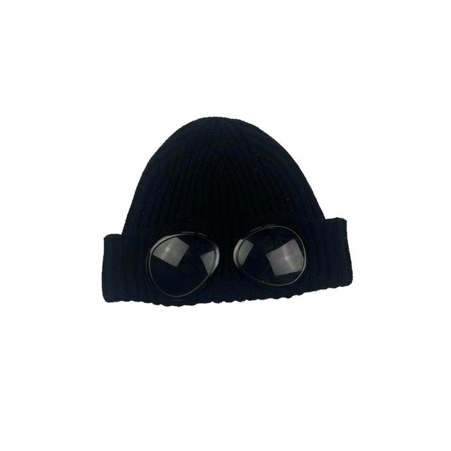 CP Company Men's Beanies - Black on Productcaster.