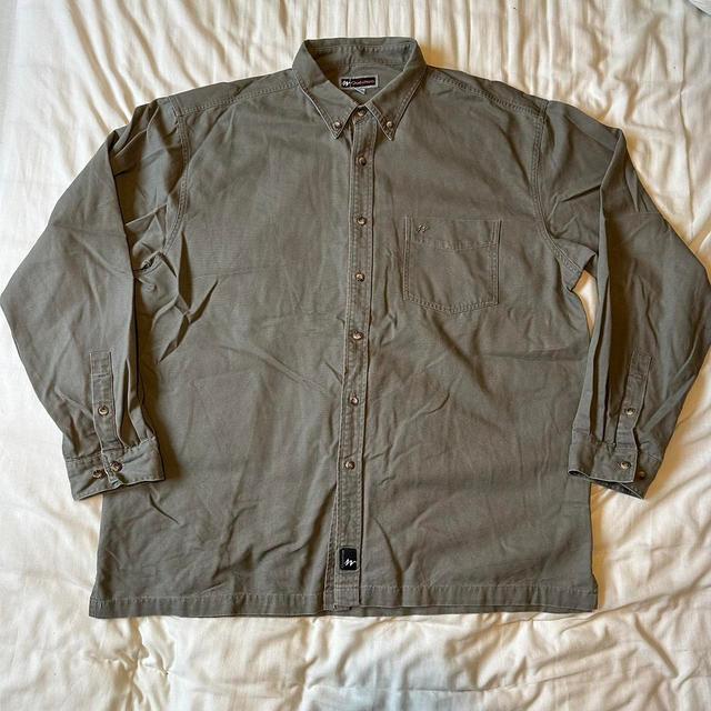 Quechua Men's Shirt - Khaki/Green - XXL on Productcaster.