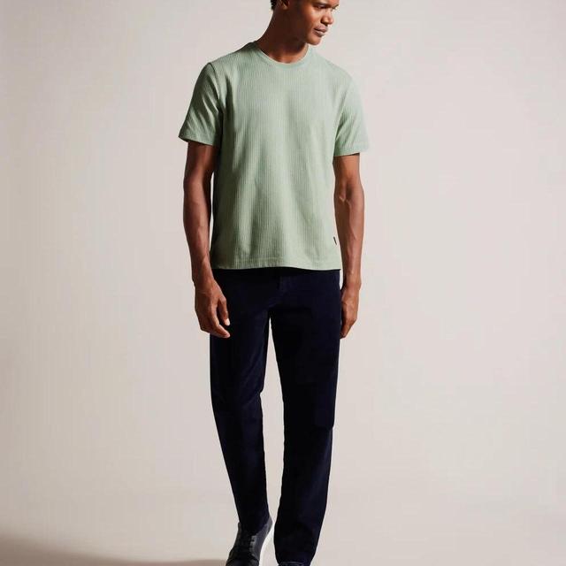 B by Ted Baker Men's T-shirt - Green - M on Productcaster.