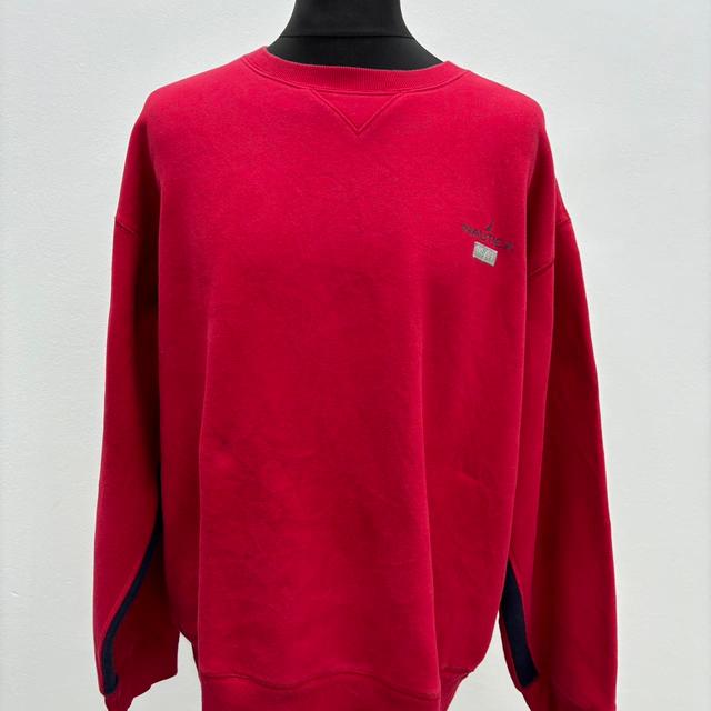 Nautica Men's Jumper - Red - XXL on Productcaster.