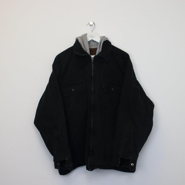 Vintage Men's Coat - Black - XL on Productcaster.