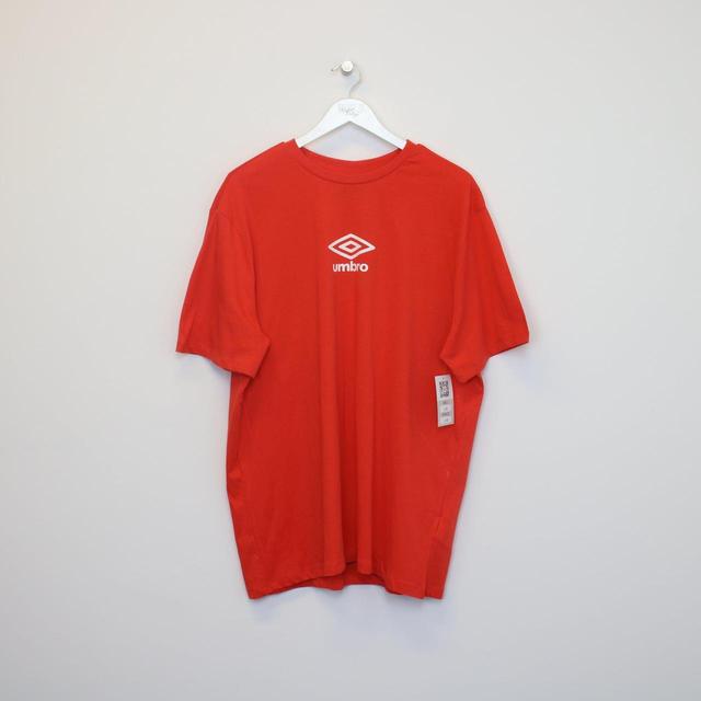 Vintage Men's T-shirt - Red - XL on Productcaster.