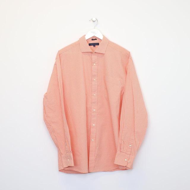 Tommy Hilfiger Men's Shirt - Orange - L on Productcaster.