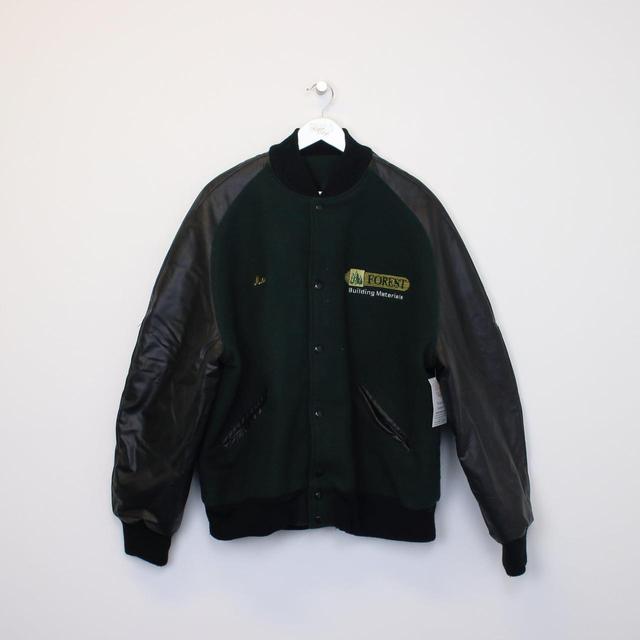 Vintage Men's Coat - Green - XXL on Productcaster.