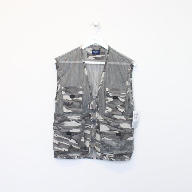 Vintage Men's Vest - Grey - M on Productcaster.