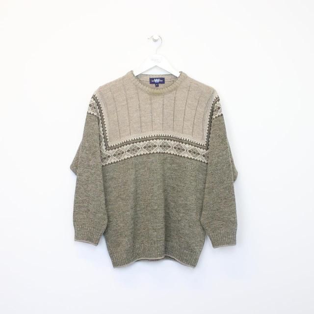 Vintage Men's Sweatshirt - Brown - S on Productcaster.