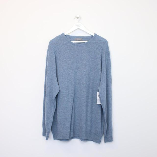 Vintage Men's Sweatshirt - Blue - XXL on Productcaster.