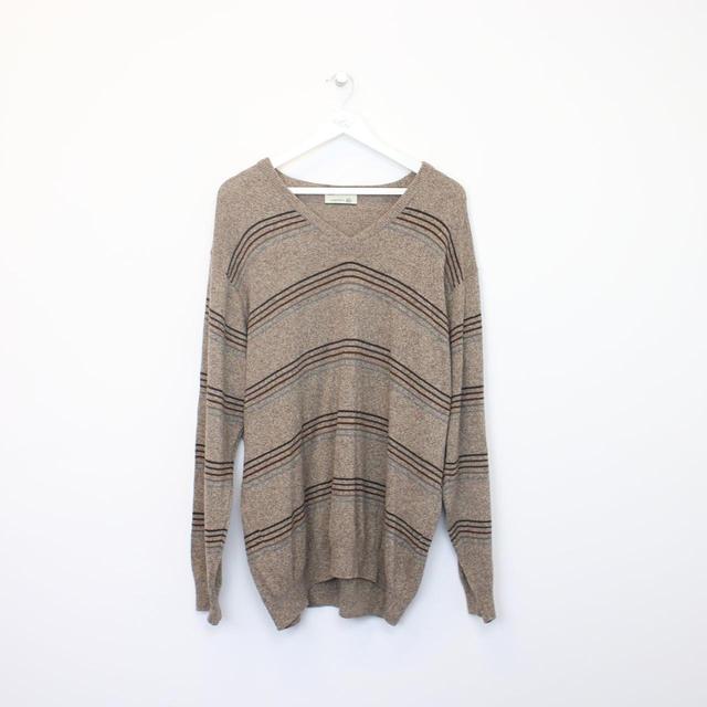 Vintage Men's Sweatshirt - Brown - XL on Productcaster.