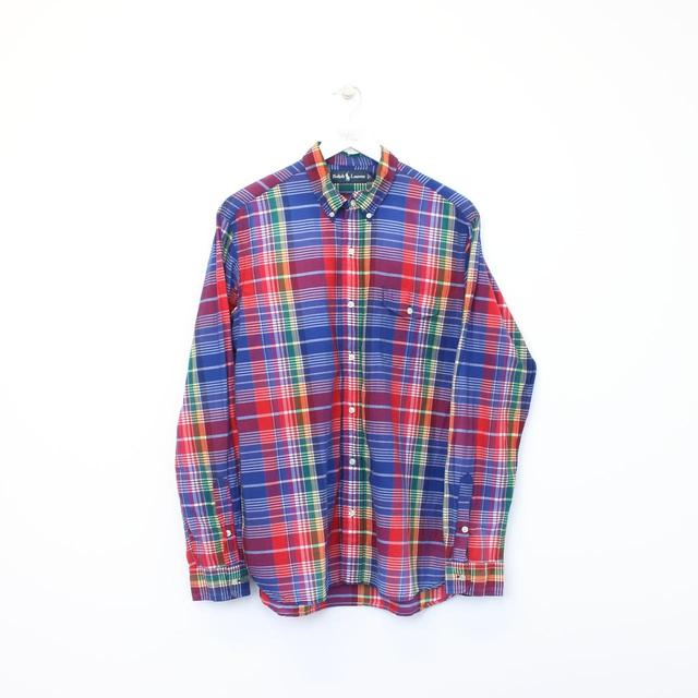 Ralph Lauren Men's Shirt - Red - L on Productcaster.