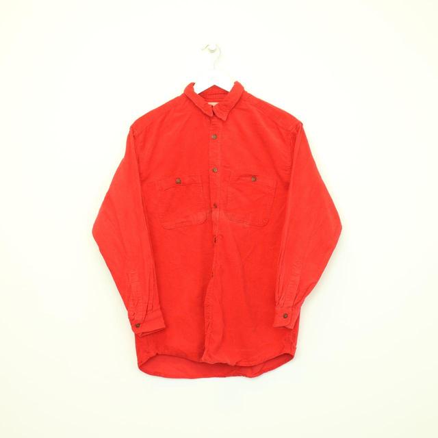 Vintage Men's Shirt - Red - M on Productcaster.