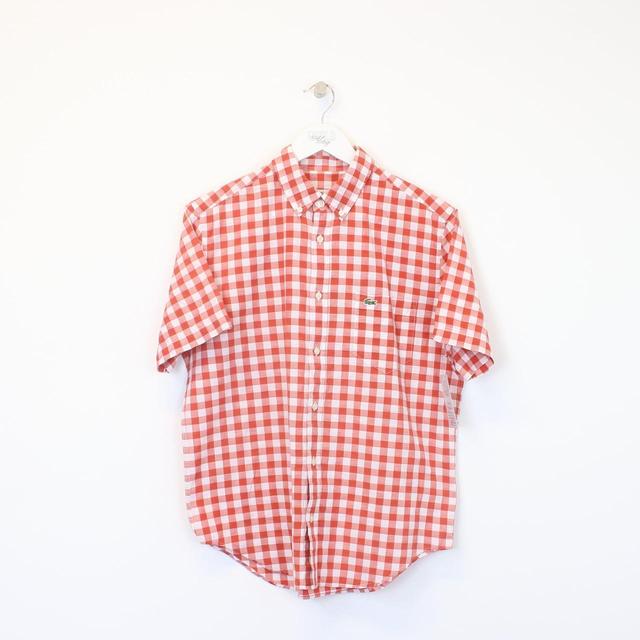 Lacoste Men's Shirt - Red - M on Productcaster.