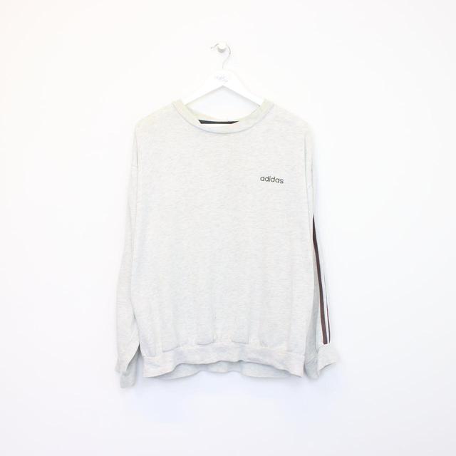 Adidas Men's Sweatshirt - Grey - XL on Productcaster.