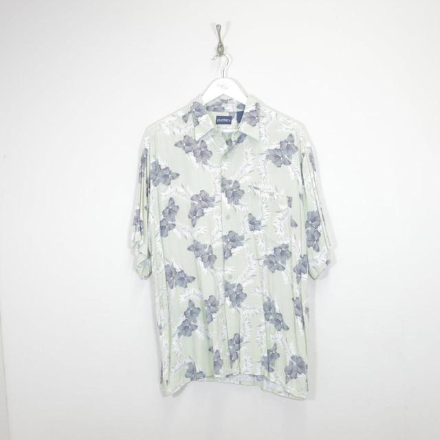 Vintage Men's Shirt - Green - L on Productcaster.