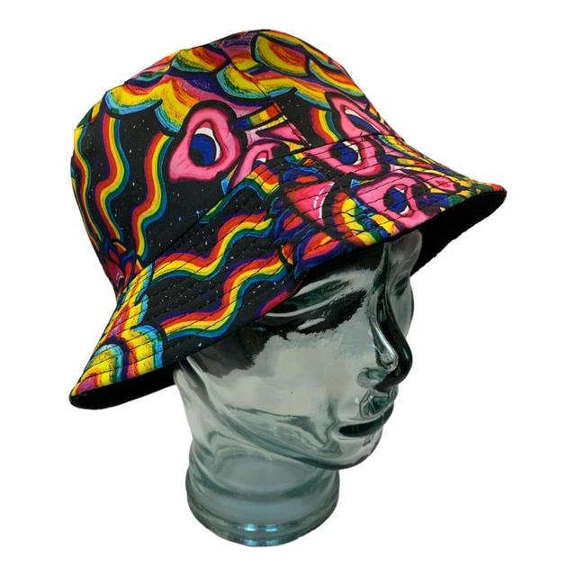 Men's Cotton Hat - Multi on Productcaster.