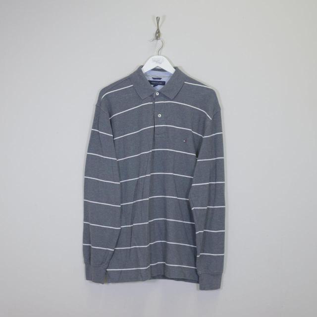 Tommy Hilfiger Men's Shirt - Grey - L on Productcaster.