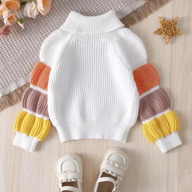 Kids' Jumper - Multi/White - 6-9 months on Productcaster.