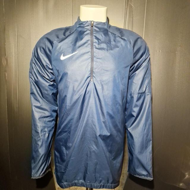 Nike Men's Windbreaker Jacket - Blue/Navy - S on Productcaster.