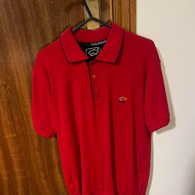 Paul & Shark Men's Polo shirt - Red - M on Productcaster.