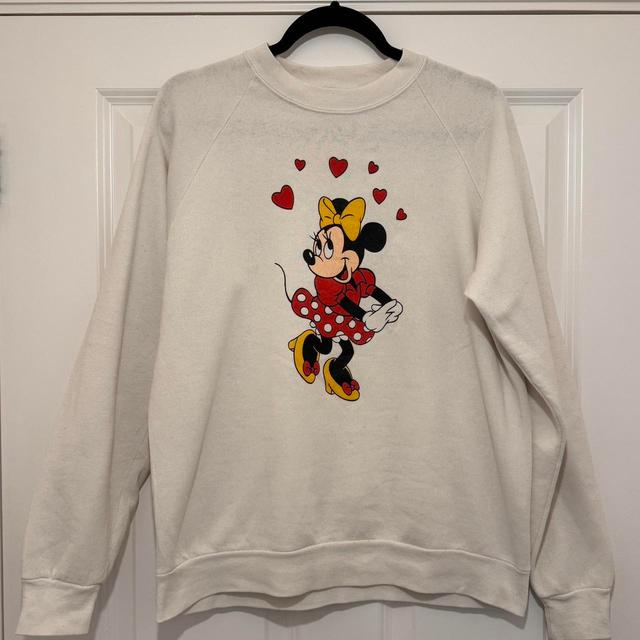 Disney Women's Sweatshirt - White - 10 on Productcaster.