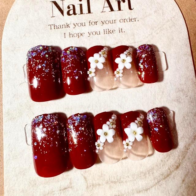 Nail art - Red on Productcaster.