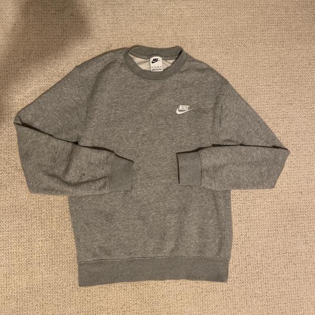 Nike Men's Sweatshirt - Grey - XS on Productcaster.