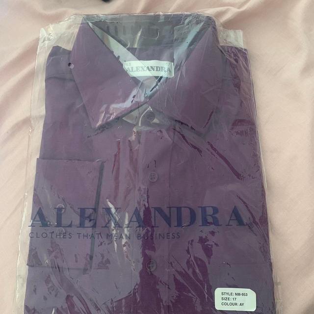 Men's Shirt - Purple on Productcaster.