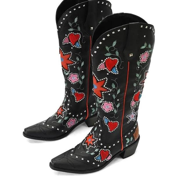 Women's Mid calf Boots - Multi - UK 6 on Productcaster.