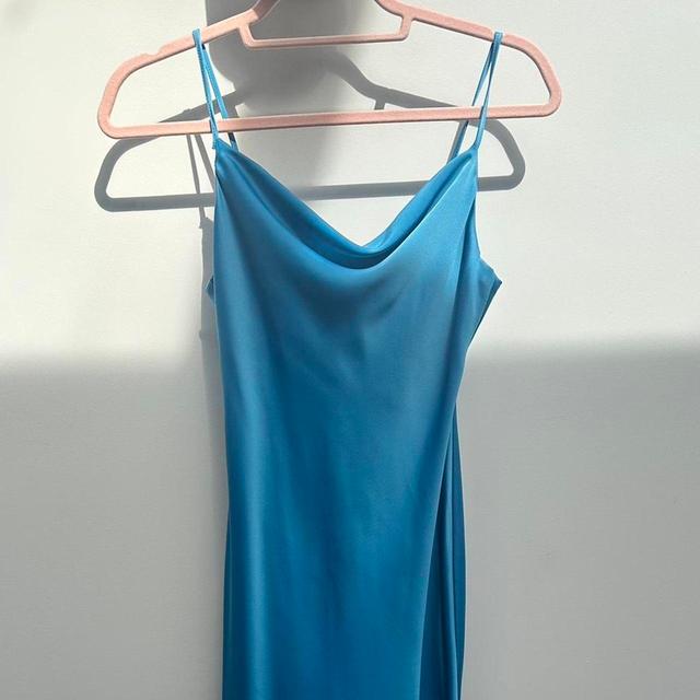 Urban Outfitters Women's Slip Dress - Blue - 6 on Productcaster.