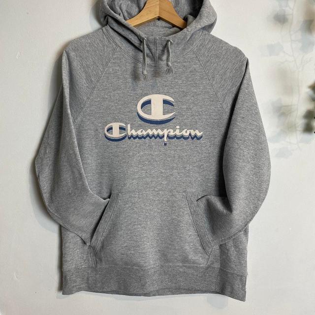 Champion Women's Hoodie - Grey - S on Productcaster.