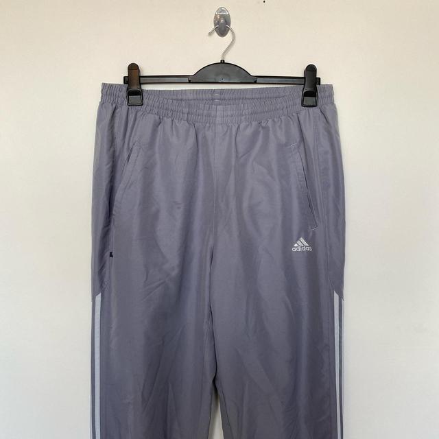 Adidas Men's Sweatpants - Grey/White - XL on Productcaster.