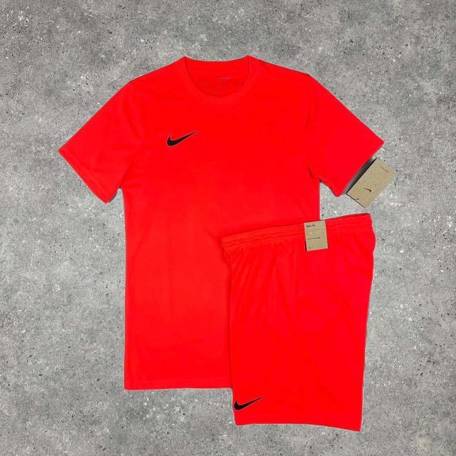 Nike Men's T-shirt - Red - One size on Productcaster.