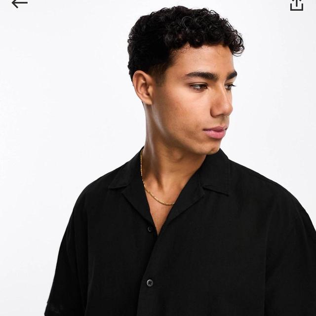 Selected Homme Men's Shirt - Black - L on Productcaster.