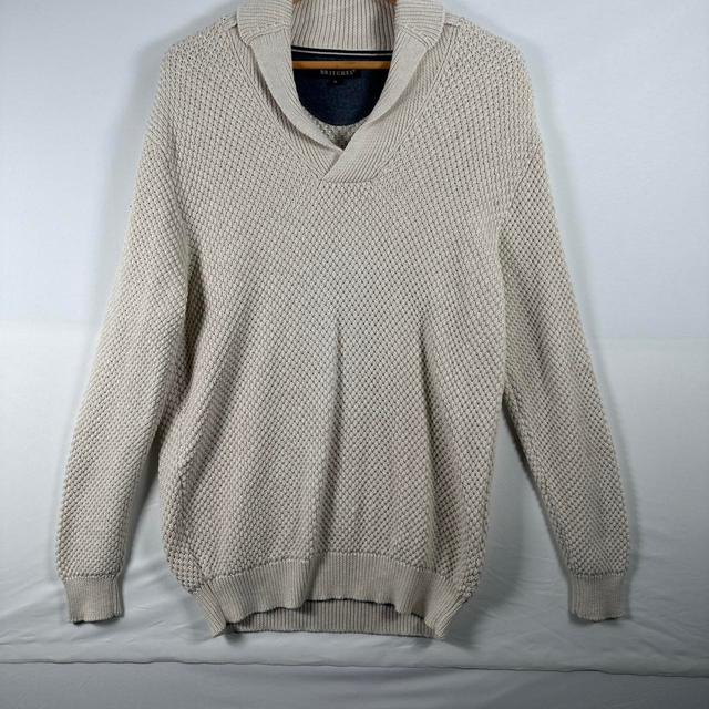 Preloved Men's Jumper - Cream - XL on Productcaster.