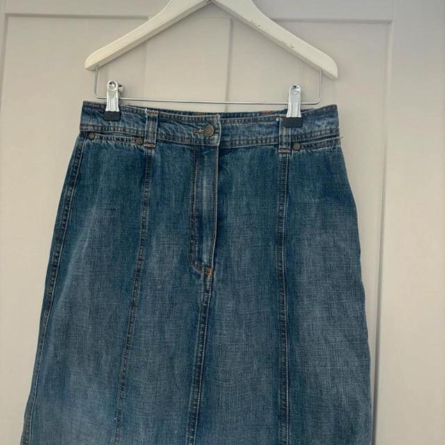 Women's Denim Skirt - Navy - UK 6 on Productcaster.