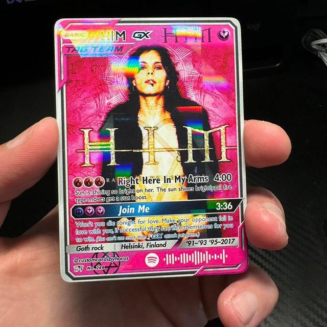 Trading card - Multi/Pink on Productcaster.