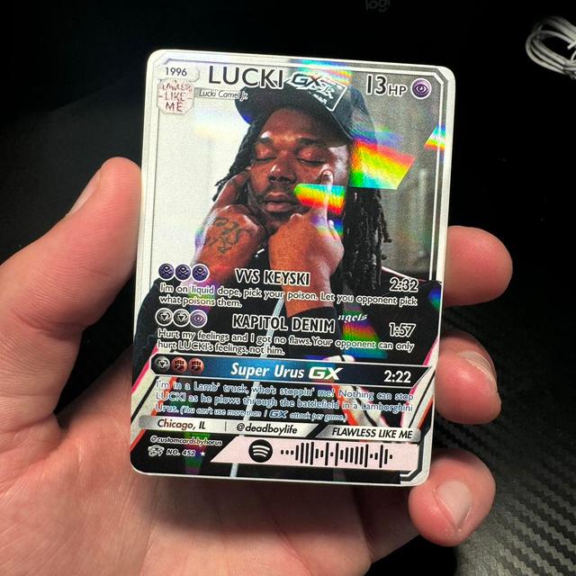 Trading card - Multi/Silver on Productcaster.