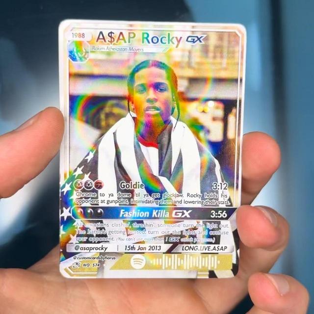 Trading card - Multi/Tan on Productcaster.