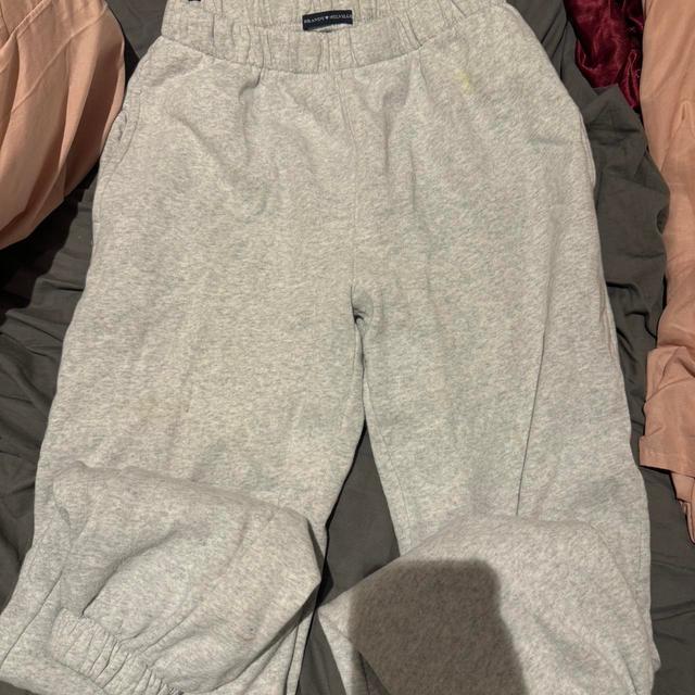 Brandy Melville Women's Sweatpants - Grey - One size on Productcaster.