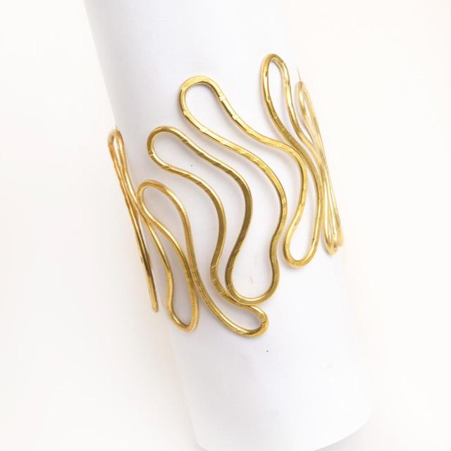 Handmade Women's Bracelet - Gold on Productcaster.