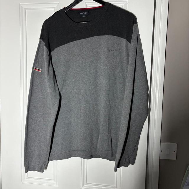 Nautica Men's Jumper - Grey - XL on Productcaster.