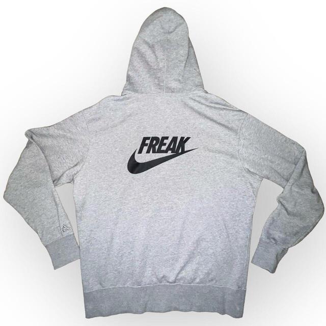 Nike Men's Hoodie - Grey/Black - L on Productcaster.