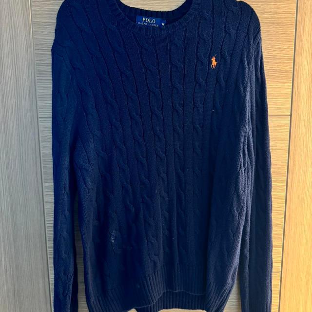 Polo Ralph Lauren Men's Jumper - Navy - M on Productcaster.