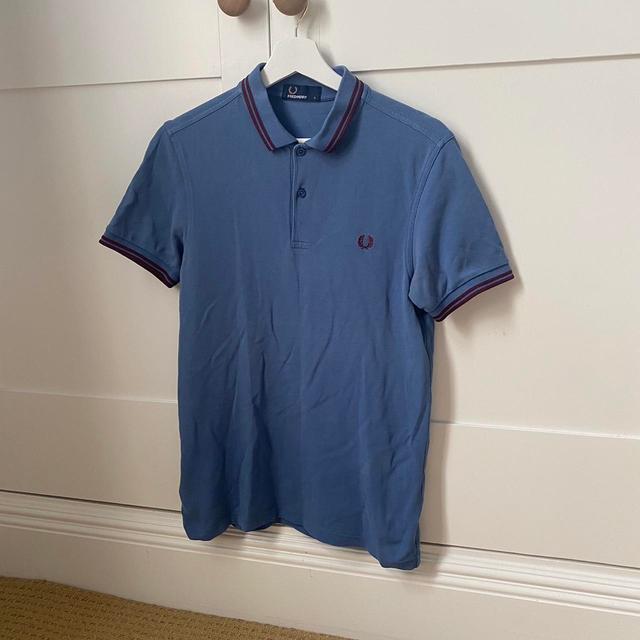 Fred Perry Men's Polo shirt - Blue - S on Productcaster.