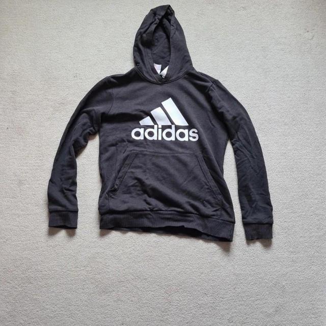 Adidas Men's Hoodie - Black - S on Productcaster.