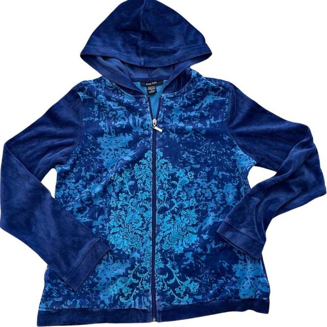 Vintage Women's Hoodie - Blue - 10 on Productcaster.